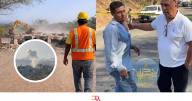 Falleció vecino de Bahía por explosión en demolición de puente en Puerto Vallarta