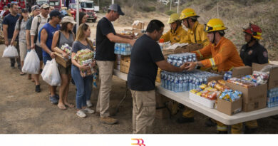 Avanzan esfuerzos para apagar el fuego. Desborda solidaridad hacia brigadistas