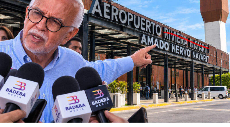 Navarro Quintero señal que “nunca se cambió” nombre al Aeropuerto y dirá “Amado Nervo Nayarit”